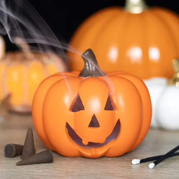 Jack-O'-Lantern Halloween Incens Holder – Butter Baker Jack-O'-Lantern Halloween Incens Holder – Butter Baker