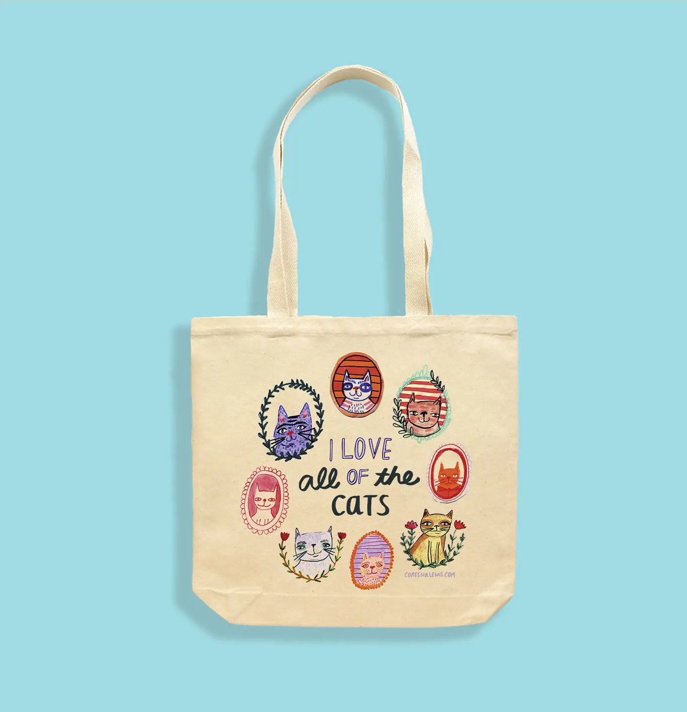 I Love All of the Cats Tote 🍁