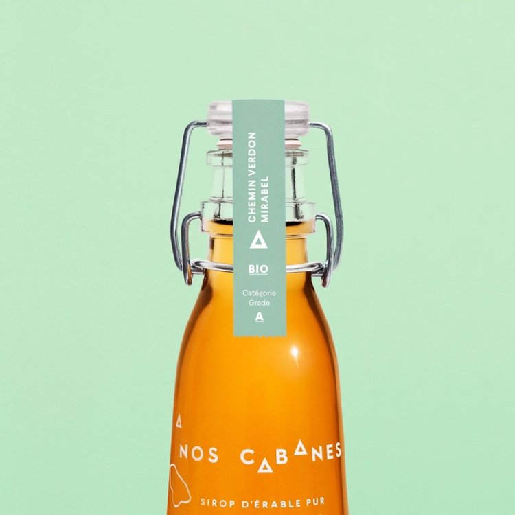Nos Cabanes Maple Syrup "CHEMIN VERDON MIRABEL" - 250ml