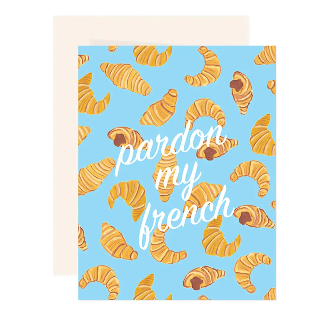 Pardon My French - blank inside