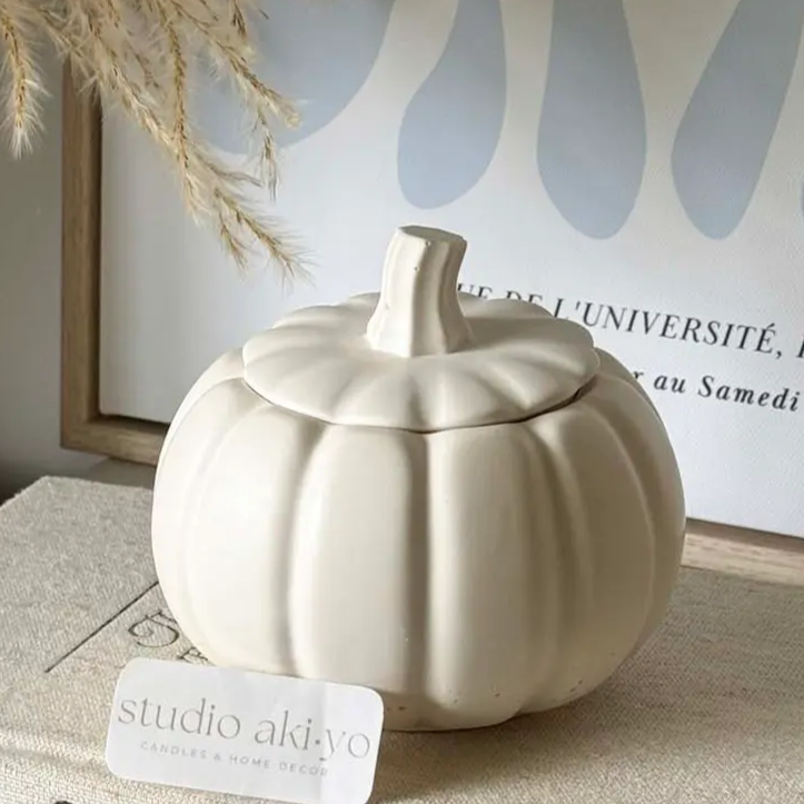 Pumpkin - Wood Wick Soy Candle 🍁