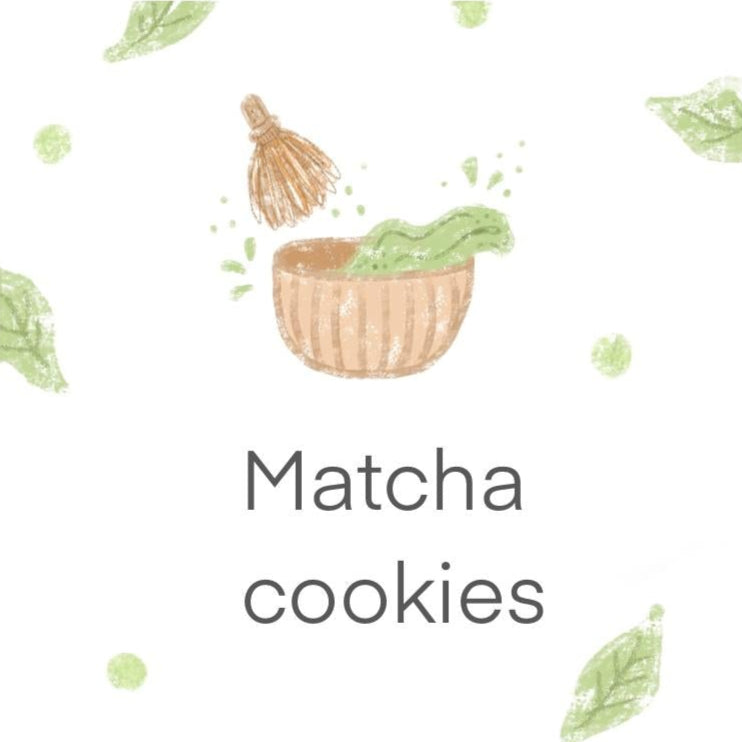 Matcha Mini Cookies 🍁