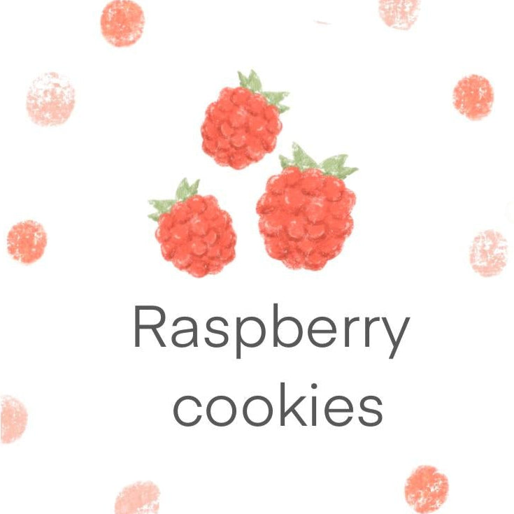 Raspberry Mini Cookies 🍁