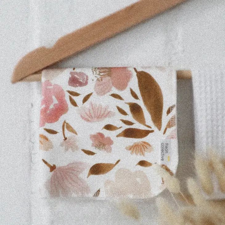 
                      
                        Organic Cotton Face Cloth - Juliet Florals
                      
                    