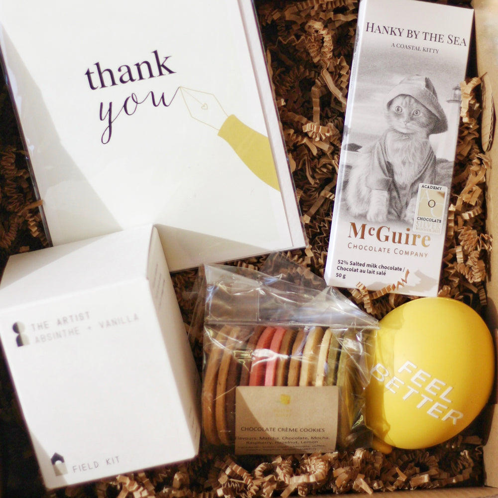 Cookies & Candle Gift Box 🍁