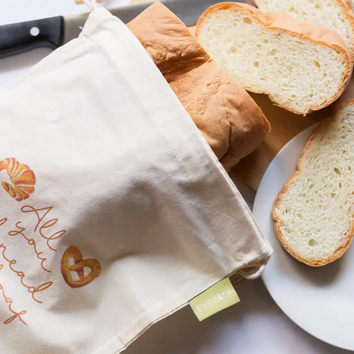 Reusable Bread Bag 🍁 - 100% Organic Cotton