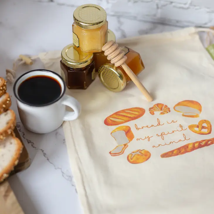 Reusable Bread Bag 🍁 - 100% Organic Cotton